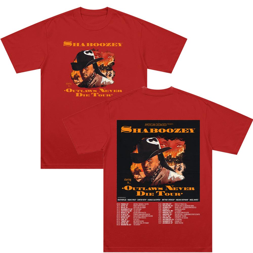 Shaboozey Outlaws Never Die Tour T-shirts O-neck Short Sleeve Tops Cotton Tee Shirt Fashion Unisex Casual Tops XXL червоний
Shaboozey Outlaws Never Die Tour T-shirts O-neck Short Sleeve Tops Cotton Tee Shirt Fashion Unisex Casual Tops XXL червоний