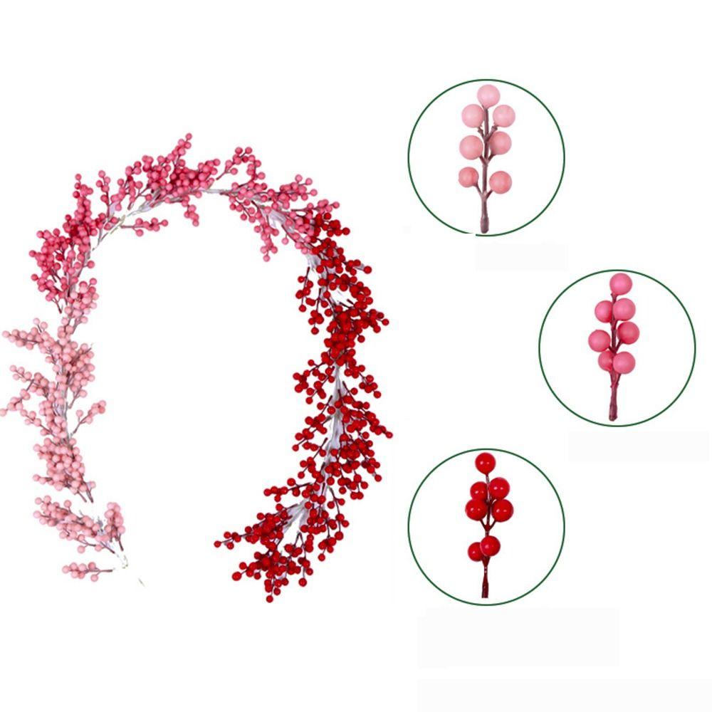 Flexible Valentine s Day Wreath Lifelike Christmas Berry Garland New Year Decor 60 Head
Flexible Valentine s Day Wreath Lifelike Christmas Berry Garland New Year Decor 60 Head