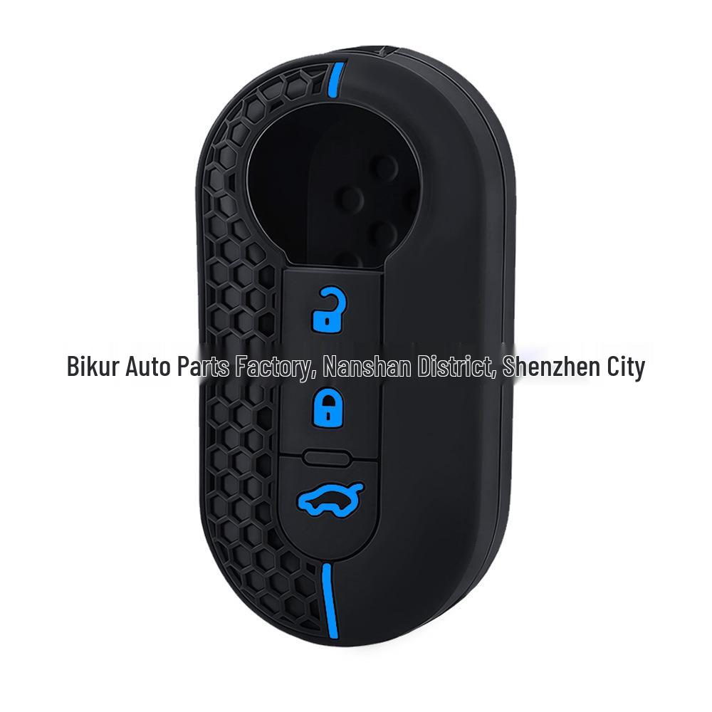 Fiat 500 Silicone Key Cover - Honeycomb Design Soft Rubber Key Shell синій
Fiat 500 Silicone Key Cover - Honeycomb Design Soft Rubber Key Shell синій