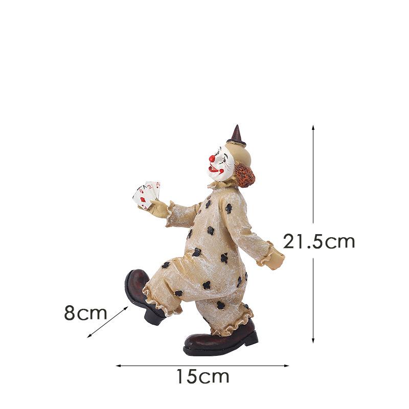 Nordic Circus Clown Figure Decoration Home Creative Decoration Desktop Entrance Foreign Trade Resin Crafts Wholesale Ornament
Nordic Circus Clown Figure Decoration Home Creative Decoration Desktop Entrance Foreign Trade Resin Crafts Wholesale Ornament