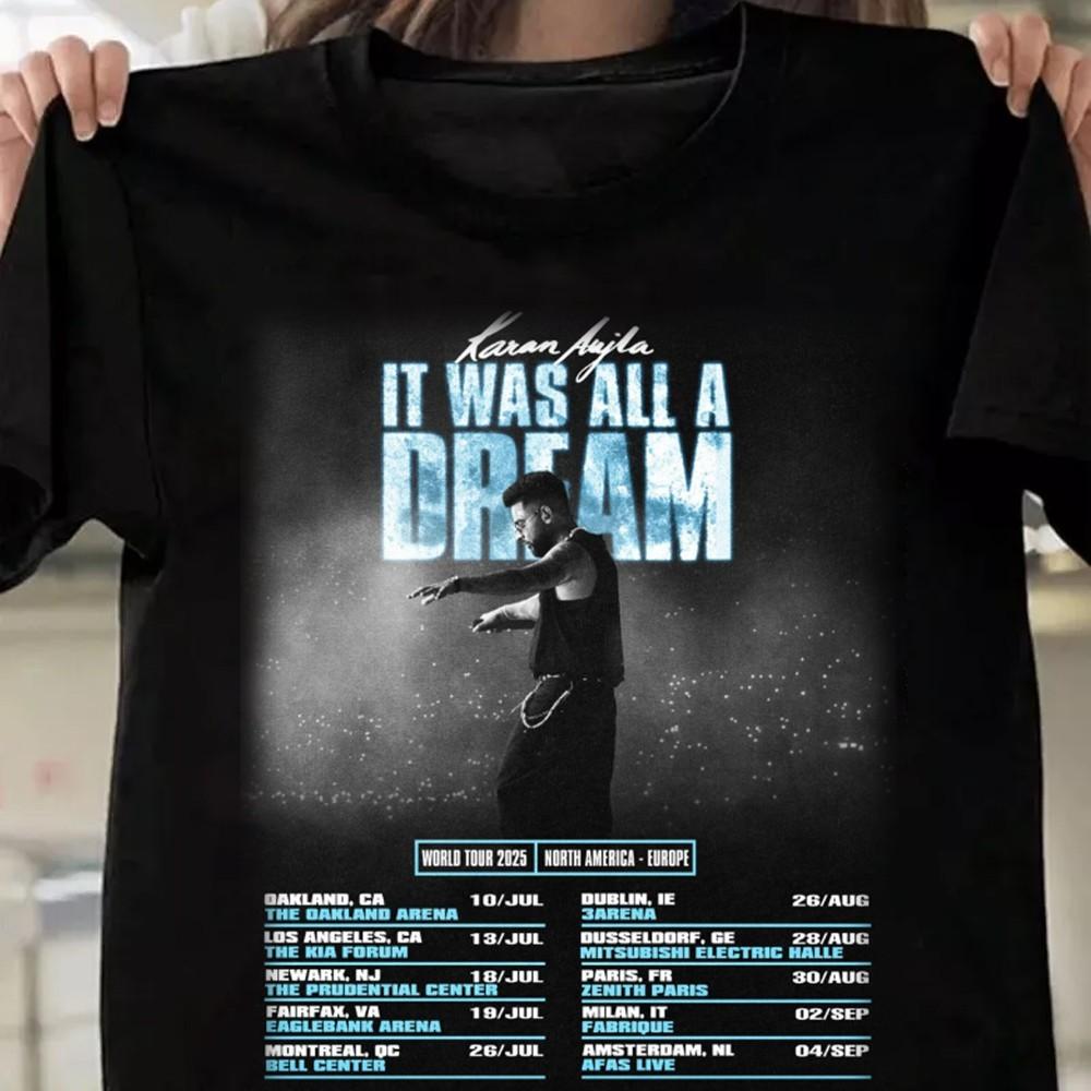 Retro Karan Aujla Tour Unisex Black S-235XL Shirt 20D26 Unisex T-Shirt S
Retro Karan Aujla Tour Unisex Black S-235XL Shirt 20D26 Unisex T-Shirt S