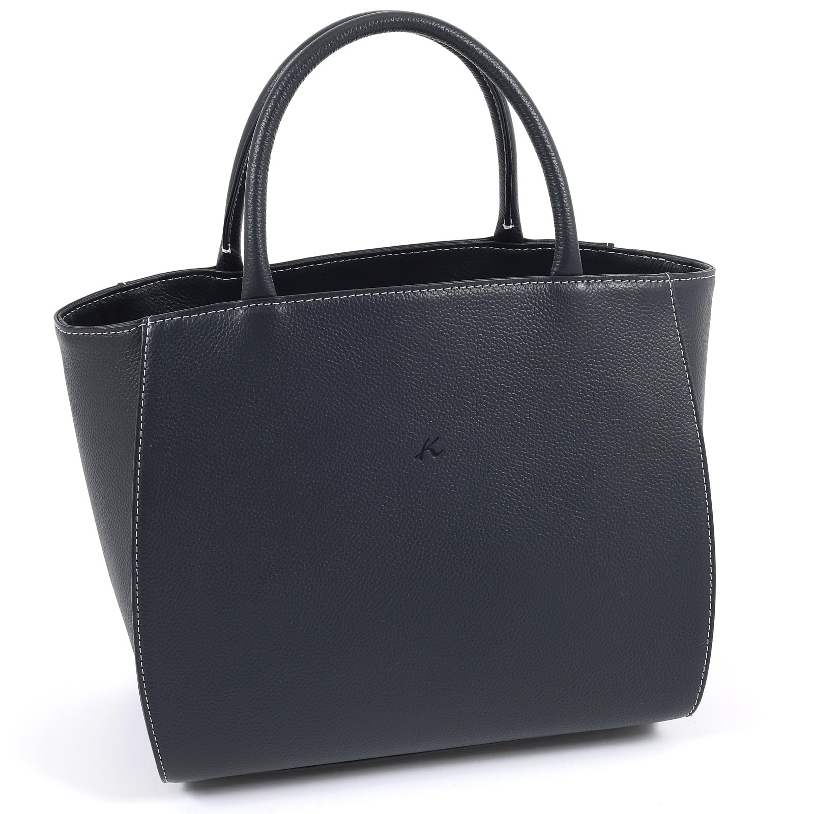 Kitamura Embossed Leather Handbag Y-1497, Dark Blue (Navy), Scratch-Resistant, 10101
Kitamura Embossed Leather Handbag Y-1497, Dark Blue (Navy), Scratch-Resistant, 10101