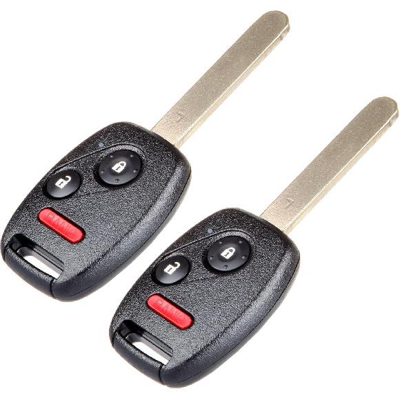 OCPTY 2PCS Black Metal & Plastic Keyless Entry Remote Control Key Fob Transmitter Replacement for 07-13 Honda CRV, 10-11 Accord, 10-12 Insight, 10-13
OCPTY 2PCS Black Metal & Plastic Keyless Entry Remote Control Key Fob Transmitter Replacement for 07-13 Honda CRV, 10-11 Accord, 10-12 Insight, 10-13