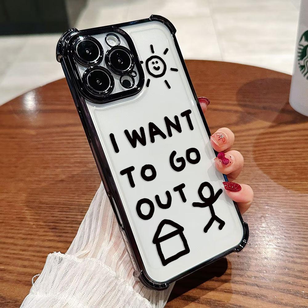I Want To Go Home Plating Phone Case For iPhone 17 17e 16e 16 15 14 13 12 11 Pro Max X XR XSMax Mini Air Plus Anti-Fall Airabag iPhone 16 Plus
I Want To Go Home Plating Phone Case For iPhone 17 17e 16e 16 15 14 13 12 11 Pro Max X XR XSMax Mini Air Plus Anti-Fall Airabag iPhone 16 Plus