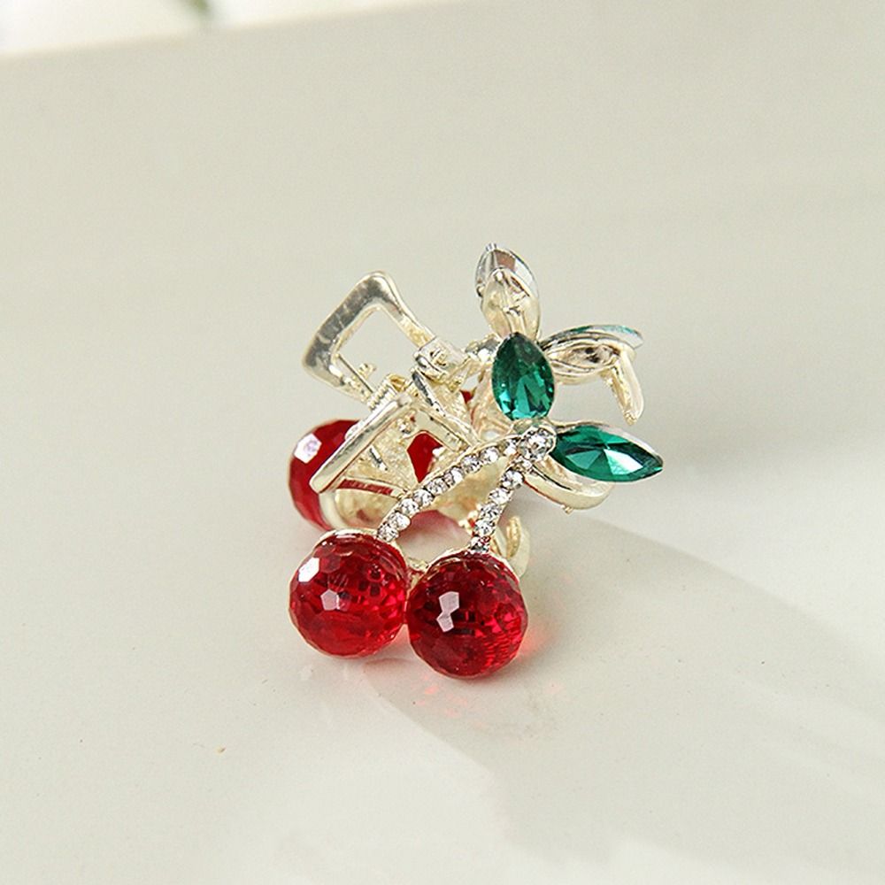 Claws Diamond Female Hair Accessories Korean Style Headwear Cherry Hair Claw Rhinestone Hairpin
Claws Diamond Female Hair Accessories Korean Style Headwear Cherry Hair Claw Rhinestone Hairpin