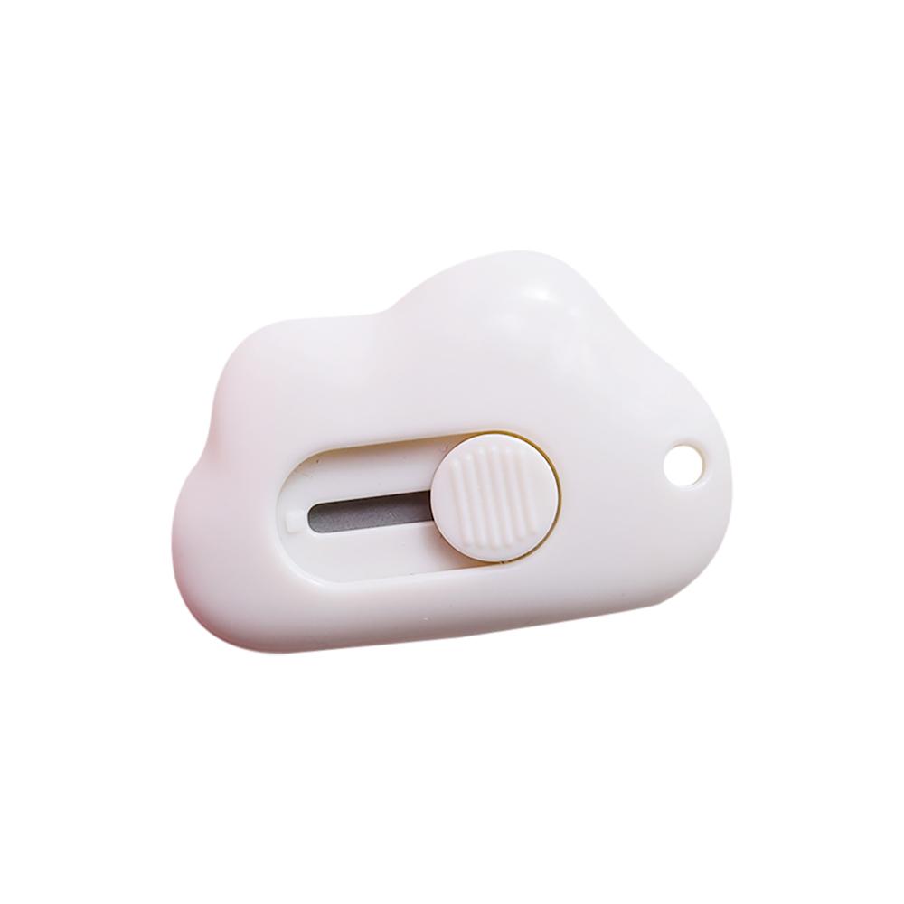 Cute Cloud Color Mini Portable Utility Knife Paper Cutter Cutting Paper Razor Blade Office Stationery Cutting Supplies білий
Cute Cloud Color Mini Portable Utility Knife Paper Cutter Cutting Paper Razor Blade Office Stationery Cutting Supplies білий