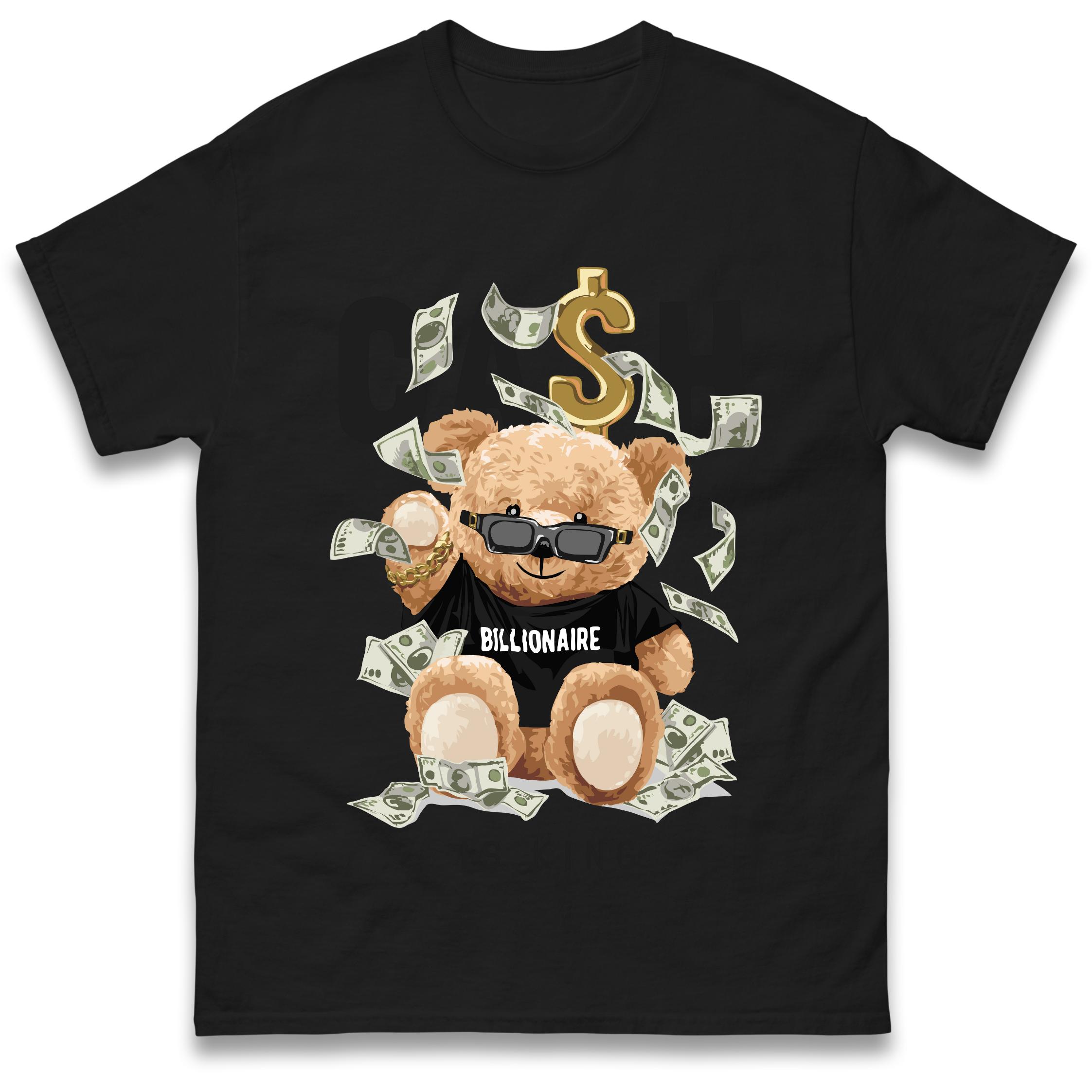 Teddy Bear Billionaire Streetwear T-Shirt Tshirt Mens Womens Tops Unisex Tees 100% Cotton XL
Teddy Bear Billionaire Streetwear T-Shirt Tshirt Mens Womens Tops Unisex Tees 100% Cotton XL