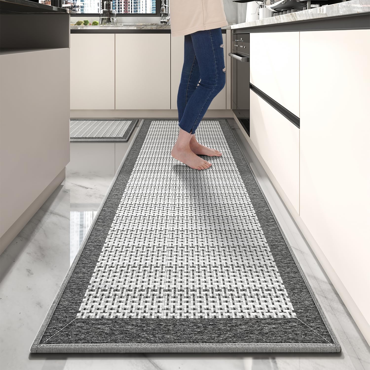 Non Slip Kitchen Rugs Runner Rugs For Kitchen Floor Non Skid Washable Absorbent Kitchen Mat For In Front Of Sink 50CMx80CM коричневий
Non Slip Kitchen Rugs Runner Rugs For Kitchen Floor Non Skid Washable Absorbent Kitchen Mat For In Front Of Sink 50CMx80CM коричневий