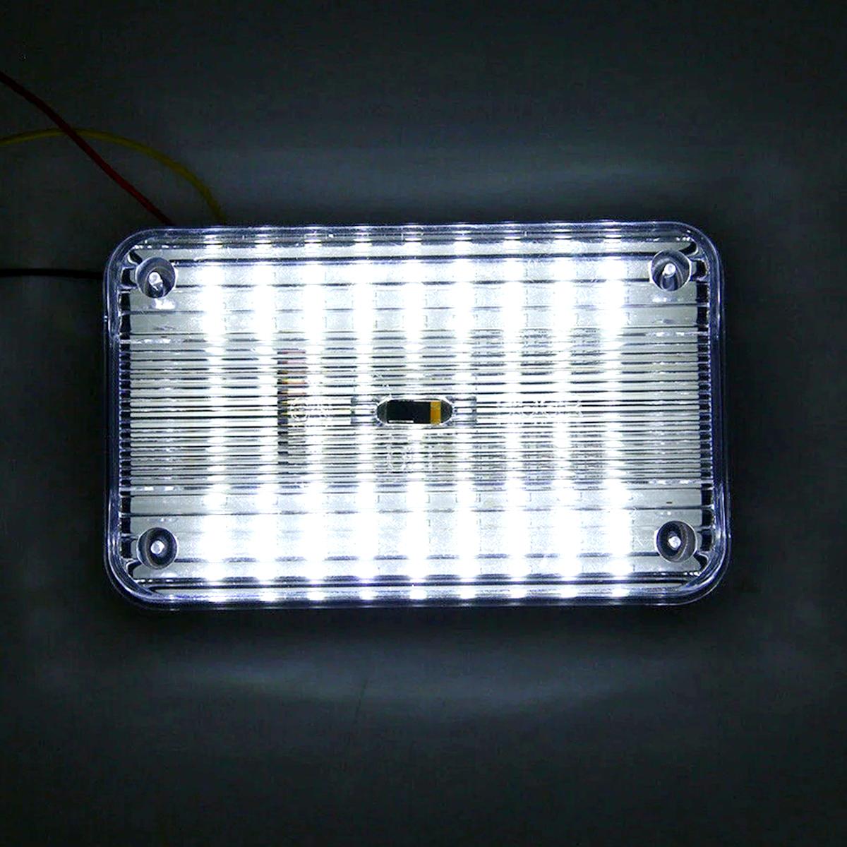 Car Interior Roof Lights 12V 36 LED Bulbs White Vehicle Ceiling LED Lighting Lamp Car Dome Reading Light with On/Off Switch білий
Car Interior Roof Lights 12V 36 LED Bulbs White Vehicle Ceiling LED Lighting Lamp Car Dome Reading Light with On/Off Switch білий