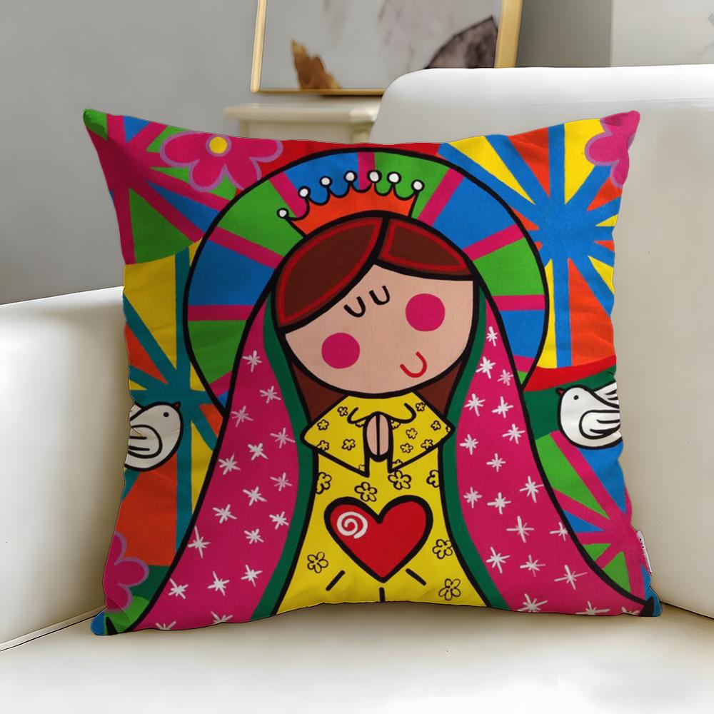 art theme Cartoon Virgin Mary Art Cushion Cover Soft & Easy-Wash Pillow Case – Versatile for Couch, Bed, Travel and Office 30cmx30cm
art theme Cartoon Virgin Mary Art Cushion Cover Soft & Easy-Wash Pillow Case – Versatile for Couch, Bed, Travel and Office 30cmx30cm