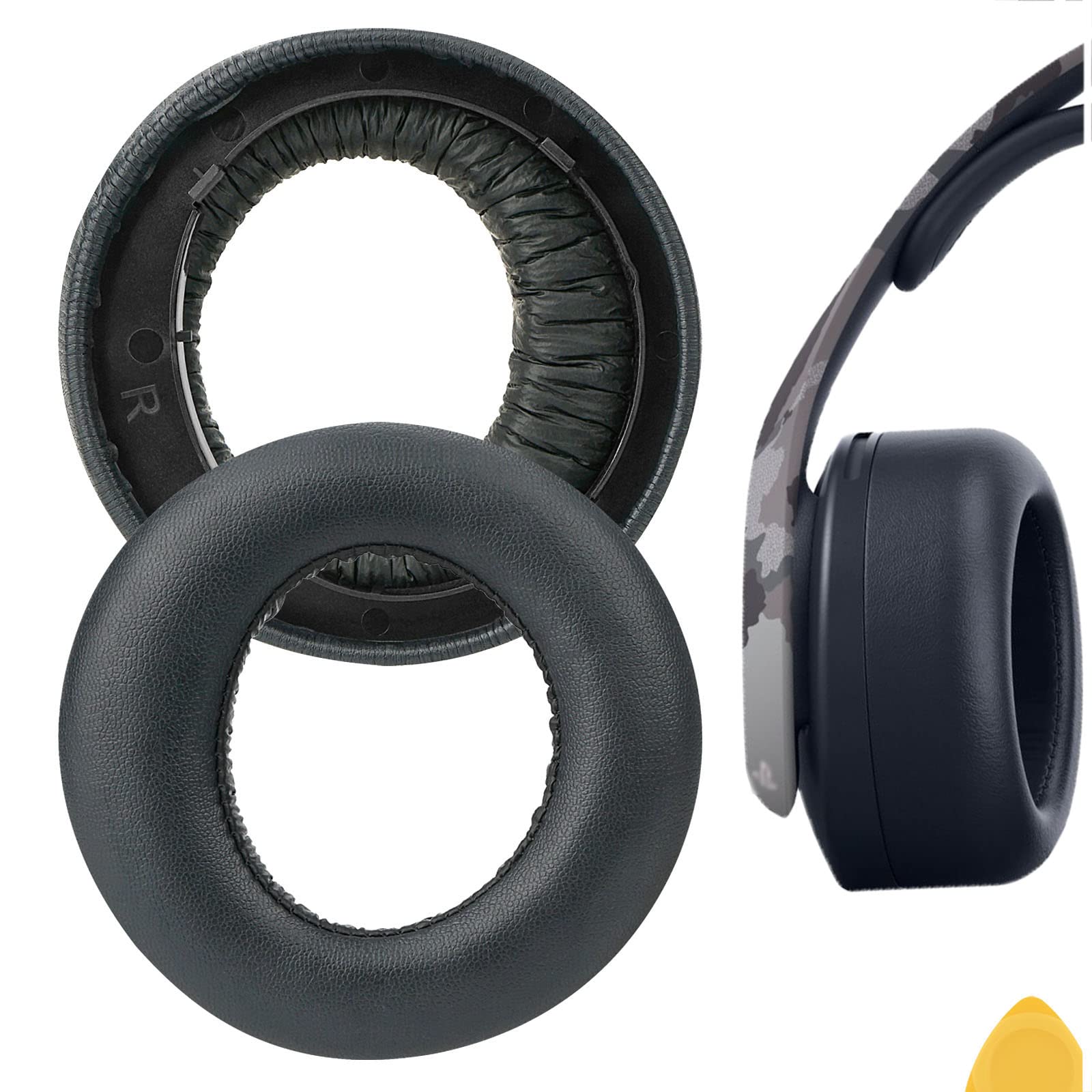 Амбушюры Geekria QuickFit, совместимые с Sony PlayStation 5 PULSE 3D PS5, беспроводные наушники, амбушюры, чашки, протеиновые кожаные вкладыши/вкладыши (военно-морской флот
Амбушюры Geekria QuickFit, совместимые с Sony PlayStation 5 PULSE 3D PS5, беспроводные наушники, амбушюры, чашки, протеиновые кожаные вкладыши/вкладыши (военно-морской флот