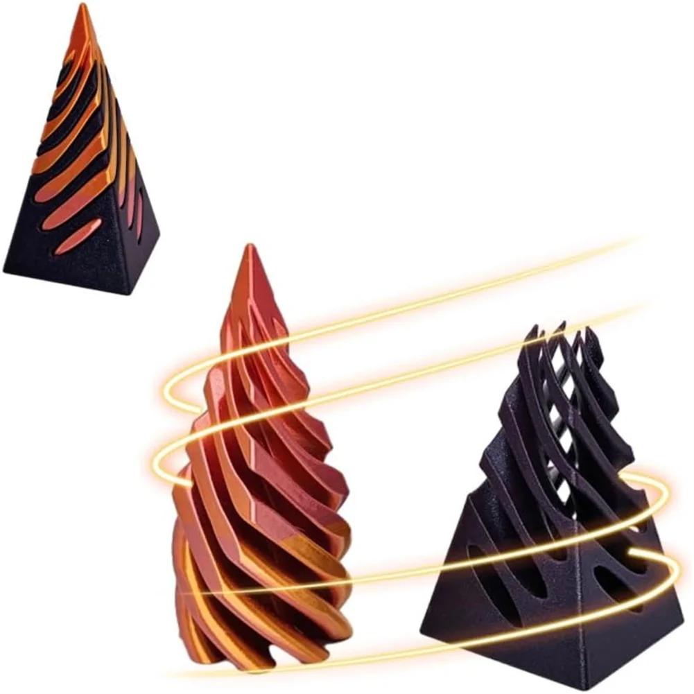Impossible Pyramid Passthrough Sculpture 3D Printed Spiral Cone Toy Combination Egyptian Pyramid Display Statue Desktop Deco
Impossible Pyramid Passthrough Sculpture 3D Printed Spiral Cone Toy Combination Egyptian Pyramid Display Statue Desktop Deco