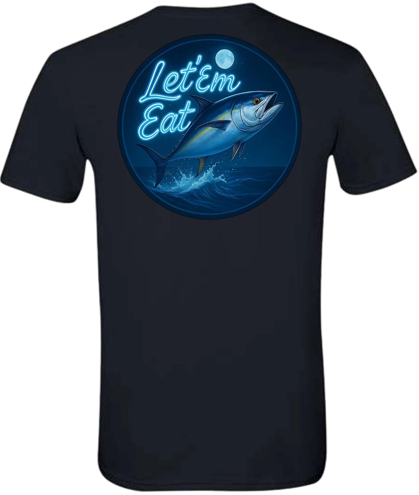 Let Em Eat Night Tuna Fishing Short Sleeve T-Shirt 3XL
Let Em Eat Night Tuna Fishing Short Sleeve T-Shirt 3XL
