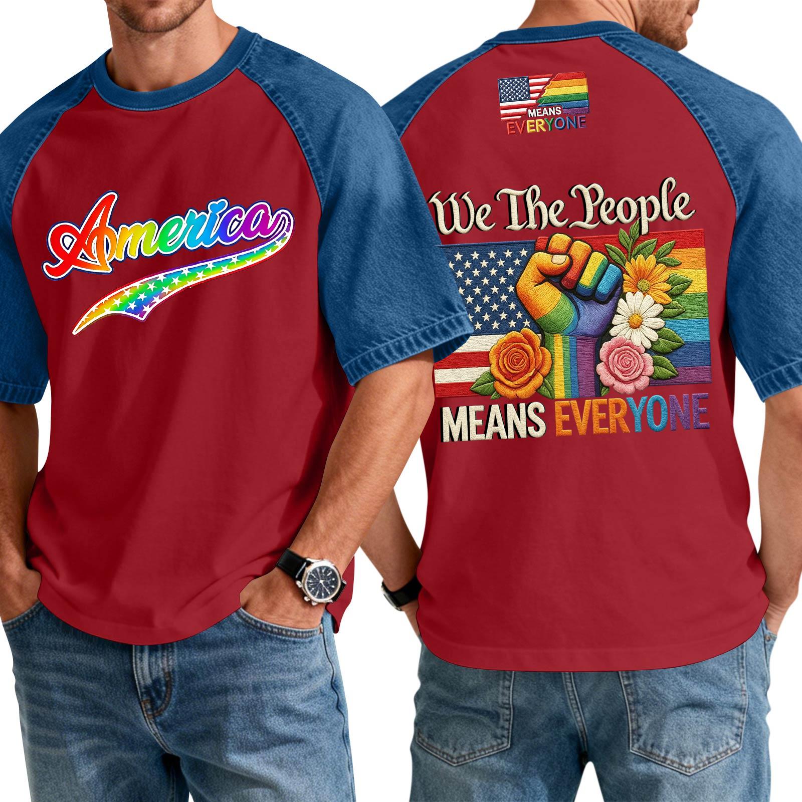 Men s Casual Short Sleeve T-Shirt Denim Patchwork Top with Printed Text Graphic Comfortable Fit Suitable for Everyday Wear XXXL червоний
Men s Casual Short Sleeve T-Shirt Denim Patchwork Top with Printed Text Graphic Comfortable Fit Suitable for Everyday Wear XXXL червоний
