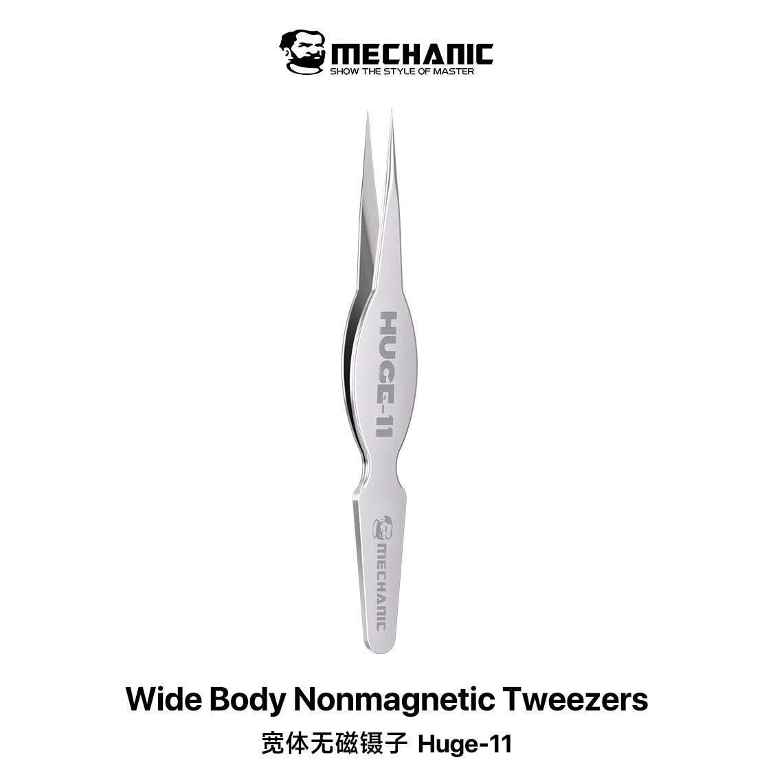 MECHANIC Precision Repair Wide-Body Tweezers, Extra-Hard Tips, for Motherboard IC Repair, Non-Magnetic, Alloy Tweezers
MECHANIC Precision Repair Wide-Body Tweezers, Extra-Hard Tips, for Motherboard IC Repair, Non-Magnetic, Alloy Tweezers