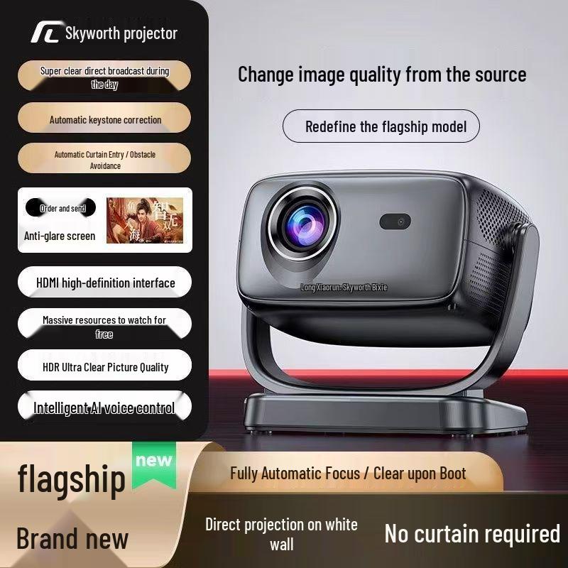 Xiaopai A8 4K Wireless Projector: HD Screen Mirroring for Home & Office
Xiaopai A8 4K Wireless Projector: HD Screen Mirroring for Home & Office