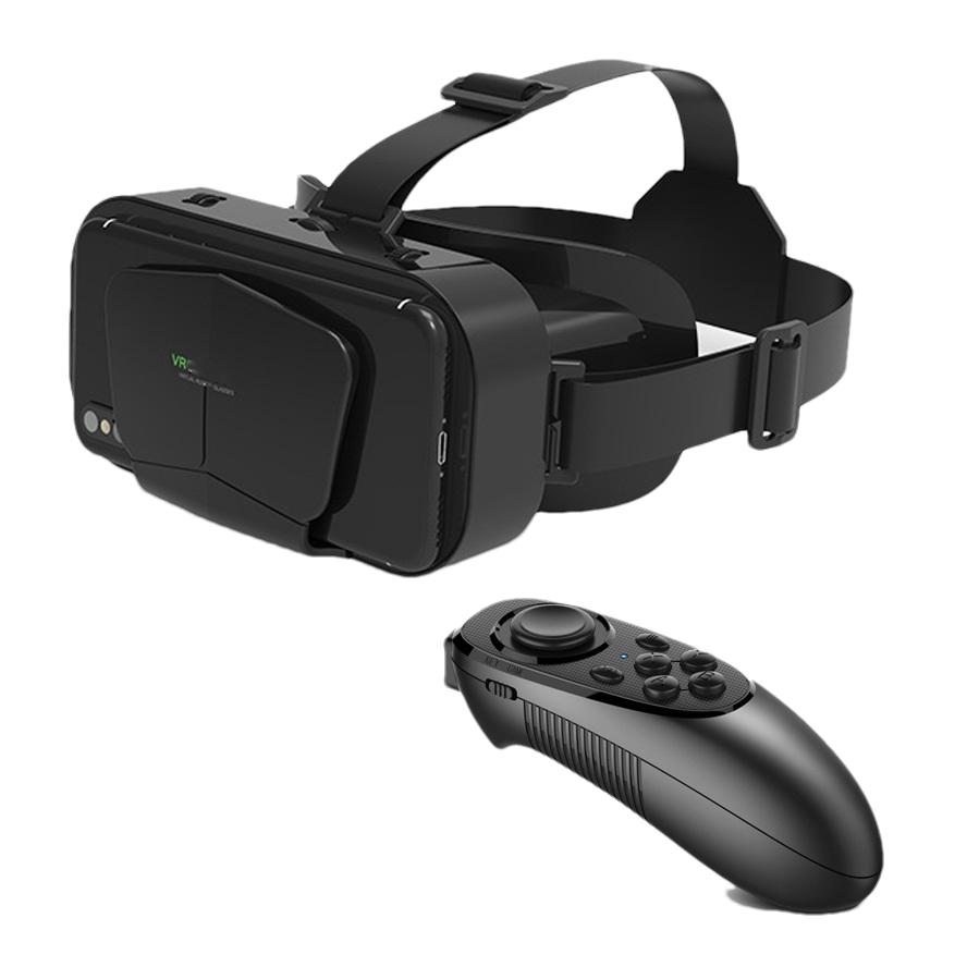 Очки виртуальной реальности VR для домашнего просмотра 3D VR-шлем, подходящий для мобильных телефонов с большим экраном 4,7–7 дюймов, поддержка игрового контроллера With GamePad C чёрный
Очки виртуальной реальности VR для домашнего просмотра 3D VR-шлем, подходящий для мобильных телефонов с большим экраном 4,7–7 дюймов, поддержка игрового контроллера With GamePad C чёрный