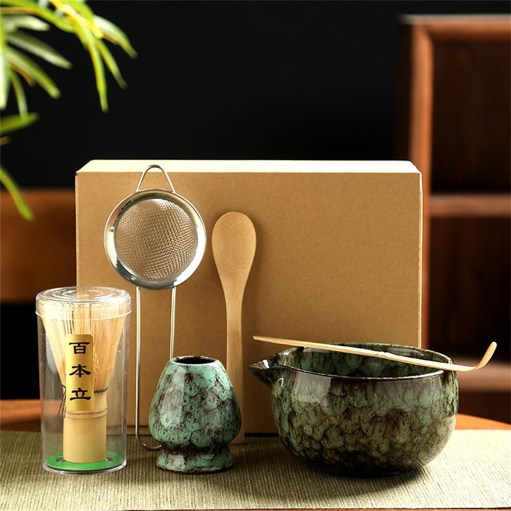 6pcs/Set Japanese Matcha Tea Set include Bamboo Whisk Teaspoon Tea Sets Matcha Bowl Matcha Whisk Holder Tea-making Tools
6pcs/Set Japanese Matcha Tea Set include Bamboo Whisk Teaspoon Tea Sets Matcha Bowl Matcha Whisk Holder Tea-making Tools