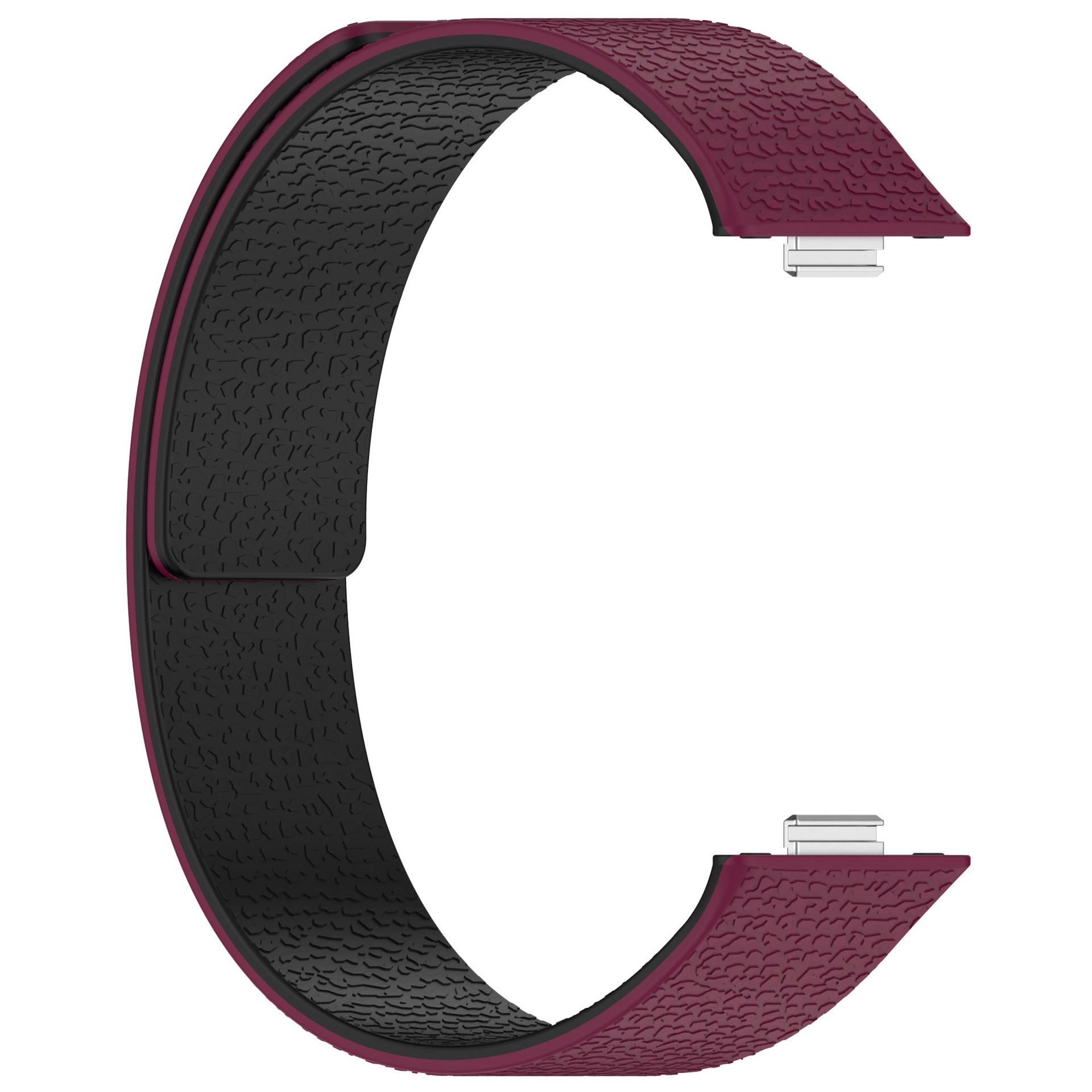 Ремешок с рисунком личи для Huawei watch fit 5 5pro Магнитная силиконовая петля Ремешок для Huawei watch fit 3 4 4Pro спортивный Браслет чёрный/красный
Ремешок с рисунком личи для Huawei watch fit 5 5pro Магнитная силиконовая петля Ремешок для Huawei watch fit 3 4 4Pro спортивный Браслет чёрный/красный