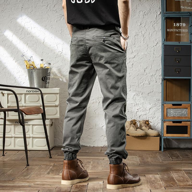 Осенние и зимние мужские повседневные брюки однотонные свободные брюки Harun модные трендовые уличные многослойные обтягивающие рабочие брюки 38
Осенние и зимние мужские повседневные брюки однотонные свободные брюки Harun модные трендовые уличные многослойные обтягивающие рабочие брюки 38