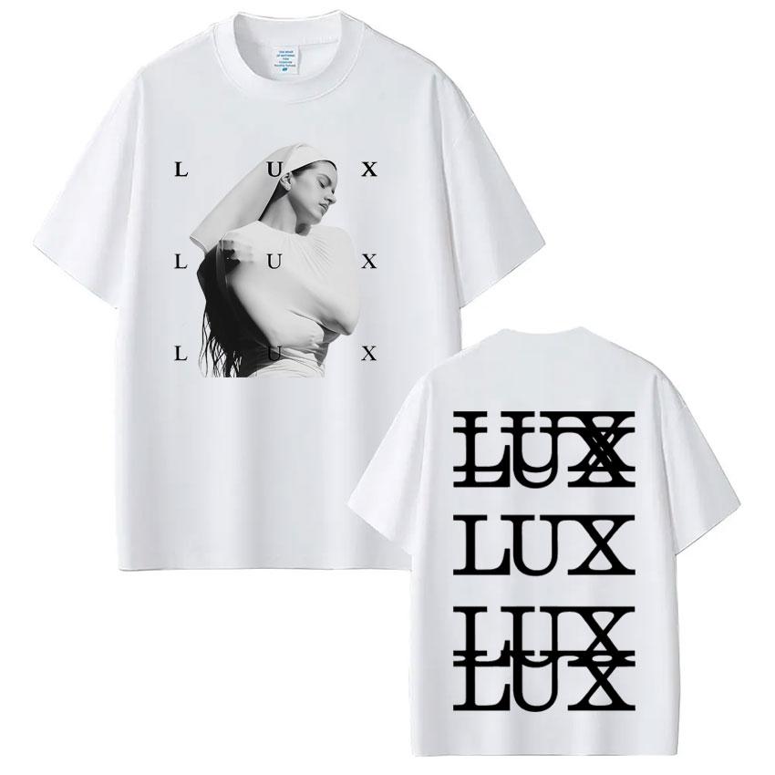 Singer Lux Rosalia Fashion Print Tshirt Men Women Harajuku Clothing Tshirts Shortsleeved Casual Cotton Tshirts Streetwear 4XL
Singer Lux Rosalia Fashion Print Tshirt Men Women Harajuku Clothing Tshirts Shortsleeved Casual Cotton Tshirts Streetwear 4XL