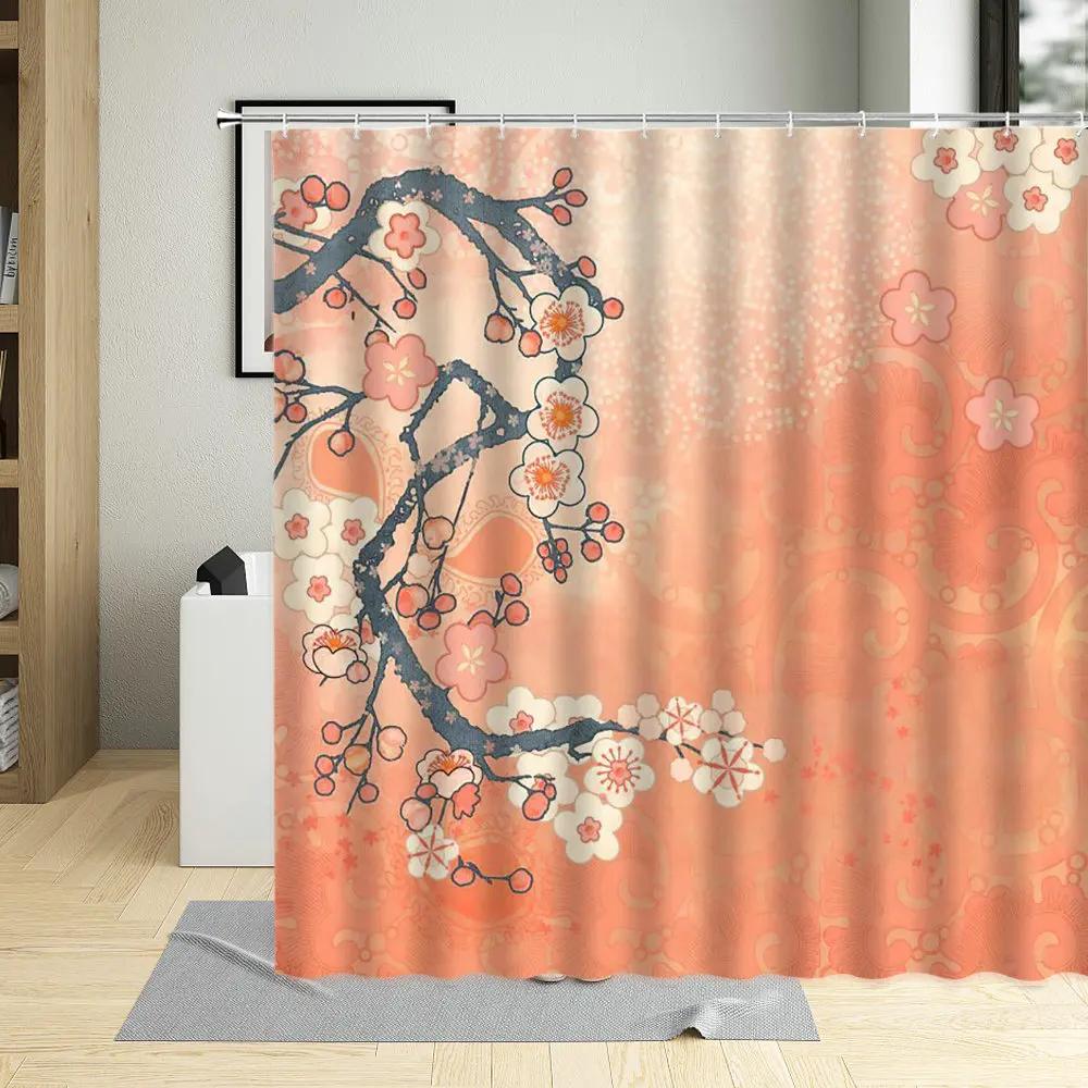 Vintage Shower Curtain For Bathroom, Beautiful Flower, Cherry Blossom Tree, Polyester Fabric, Bathtub, Home Decor Screens W60H190(CM)-1 Pcs
Vintage Shower Curtain For Bathroom, Beautiful Flower, Cherry Blossom Tree, Polyester Fabric, Bathtub, Home Decor Screens W60H190(CM)-1 Pcs