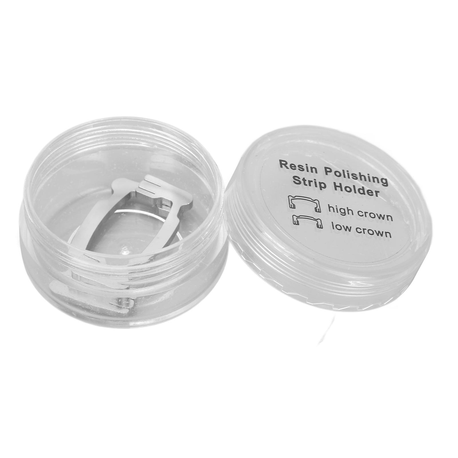 2pcs Dental Polishing Strip Holder Stainless Steel High Low Crown Resin Polishing Strip Holder
2pcs Dental Polishing Strip Holder Stainless Steel High Low Crown Resin Polishing Strip Holder
