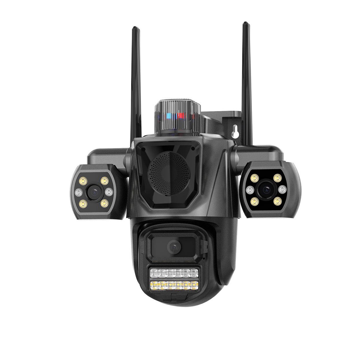 Icsee Tri-Lens WiFi Camera: Wireless Outdoor Surveillance with Mobile Remote Monitoring and Built-in Waterproof Speaker. 3MP EU Plug
Icsee Tri-Lens WiFi Camera: Wireless Outdoor Surveillance with Mobile Remote Monitoring and Built-in Waterproof Speaker. 3MP EU Plug