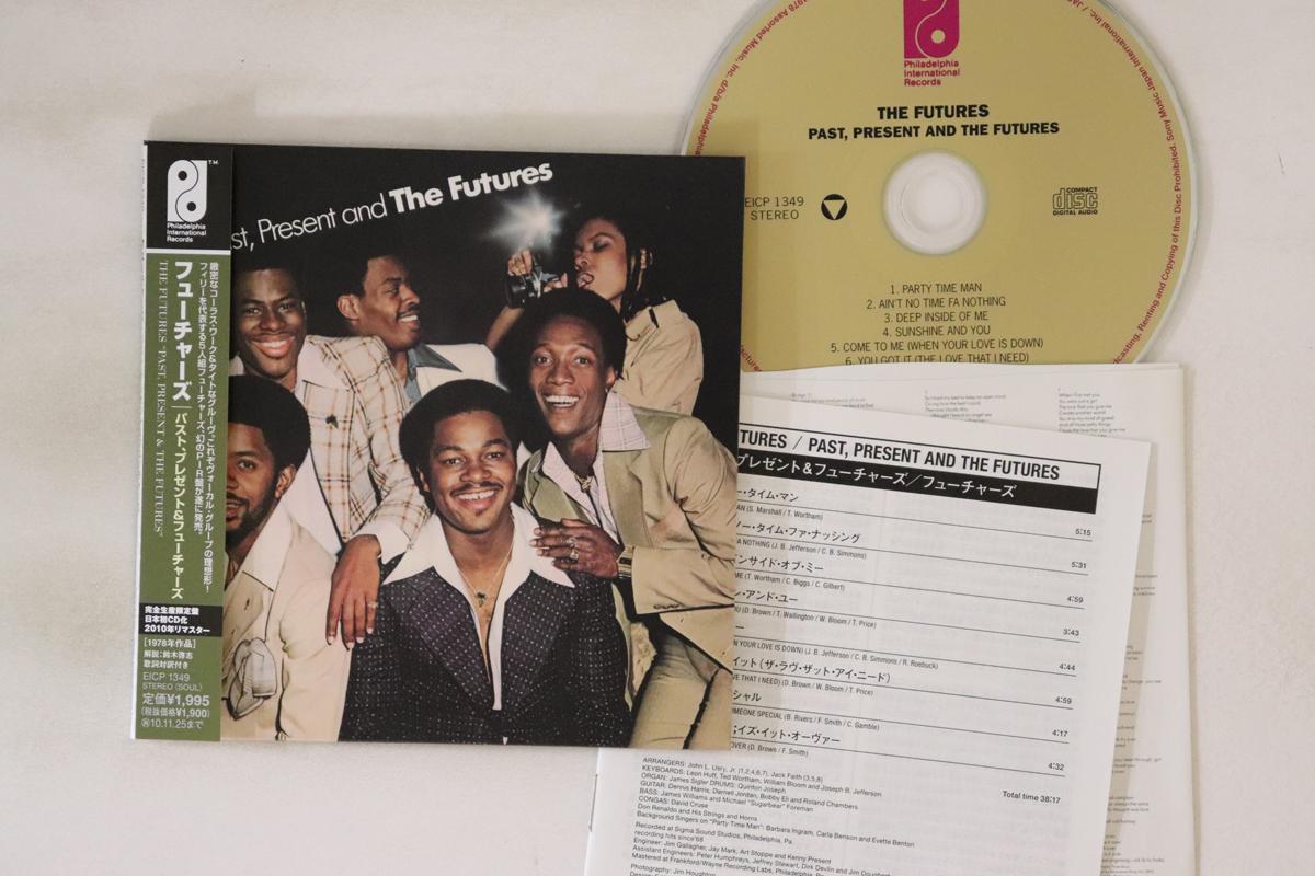 CD FUTURES Past Present And The Futures EICP1349 PHILADELPHIA I 2010 Japan Obi SoulFunk Used
CD FUTURES Past Present And The Futures EICP1349 PHILADELPHIA I 2010 Japan Obi SoulFunk Used