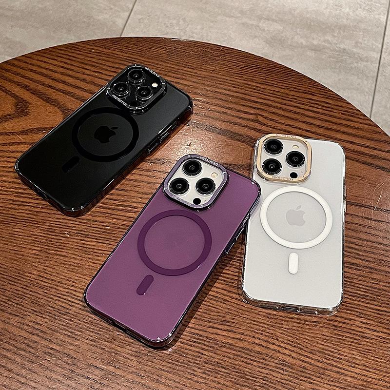 Suitable for Apple 13promax Phone Case, Transparent Magnetic, IPhone 14 Full Package, 12 Simple Anti-drop Ip Phone Case iPhone 15 Pro max 6.7 inch
Suitable for Apple 13promax Phone Case, Transparent Magnetic, IPhone 14 Full Package, 12 Simple Anti-drop Ip Phone Case iPhone 15 Pro max 6.7 inch