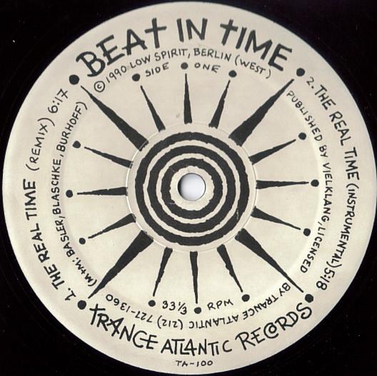 12inch Record BEAT IN TIME - The Real Time TA100 Trance Atlantic 1991 US Dance & Electronica Used
12inch Record BEAT IN TIME - The Real Time TA100 Trance Atlantic 1991 US Dance & Electronica Used
