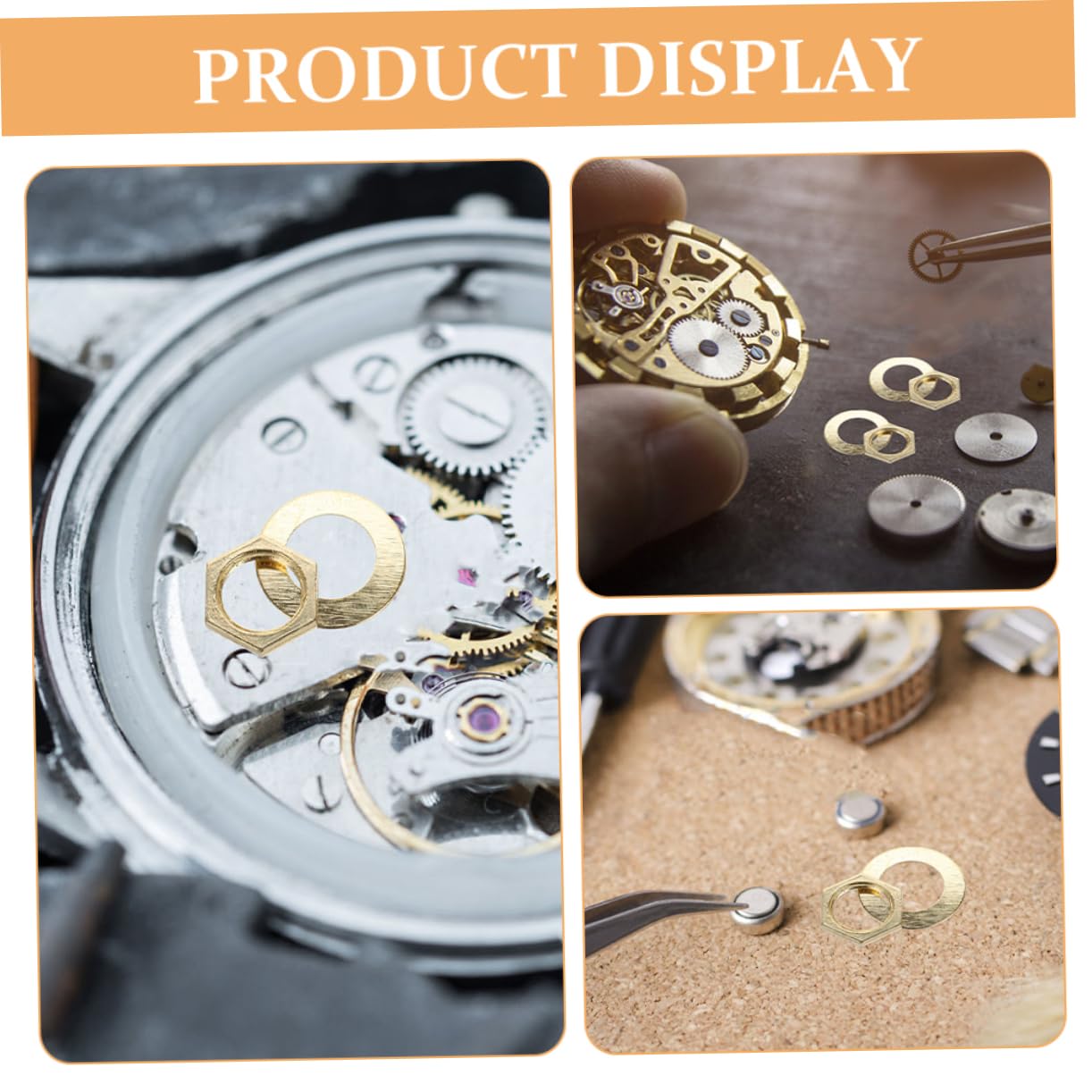 Unomor 10 Sets of Nut and Washer Wall Clock Repair Kit Quartz Mechanism Fittings for DIY Clock Assembly Replacement Parts for Clock Maintenance and
Unomor 10 Sets of Nut and Washer Wall Clock Repair Kit Quartz Mechanism Fittings for DIY Clock Assembly Replacement Parts for Clock Maintenance and