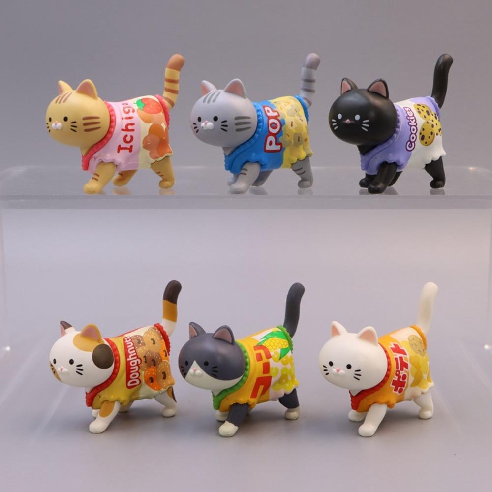 Walking Animal Cat Model Doll Toys Kittens Mini Cat Ornaments Snack Cat Figure Toys Car Ornament 1pc random
Walking Animal Cat Model Doll Toys Kittens Mini Cat Ornaments Snack Cat Figure Toys Car Ornament 1pc random