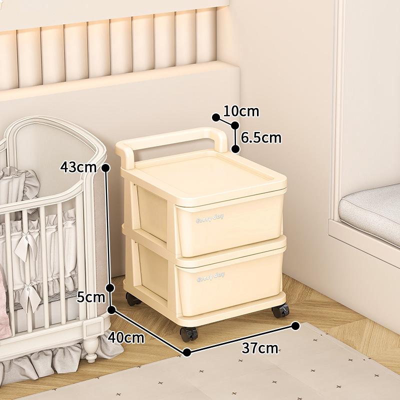 4-Layer Small Movable Trolley Rack, No Assembly Required, Plastic, Convenient Snack Storage
4-Layer Small Movable Trolley Rack, No Assembly Required, Plastic, Convenient Snack Storage