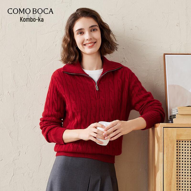 Kemon Boca Women s Thickened Cashmere Cable Knit Collared Sweater XL
Kemon Boca Women s Thickened Cashmere Cable Knit Collared Sweater XL