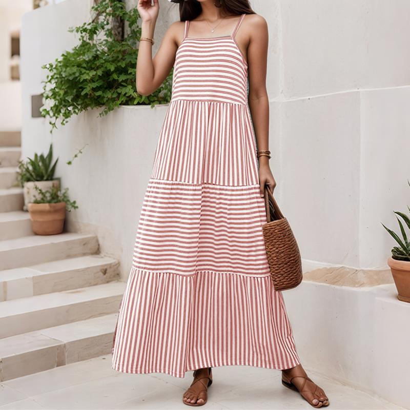 ZANZEA Women Holiday Summer Casual Straps Sleeveless Stripe Print Slip Dress L
ZANZEA Women Holiday Summer Casual Straps Sleeveless Stripe Print Slip Dress L