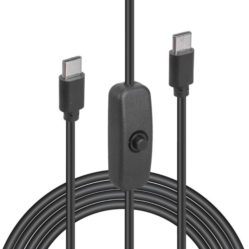 Type-C Male to Male Power Cord 65W Type-C Fast Charging Cable with Switches for Mobile Phone Tablet Desk Lamp USB Fan 1
Type-C Male to Male Power Cord 65W Type-C Fast Charging Cable with Switches for Mobile Phone Tablet Desk Lamp USB Fan 1