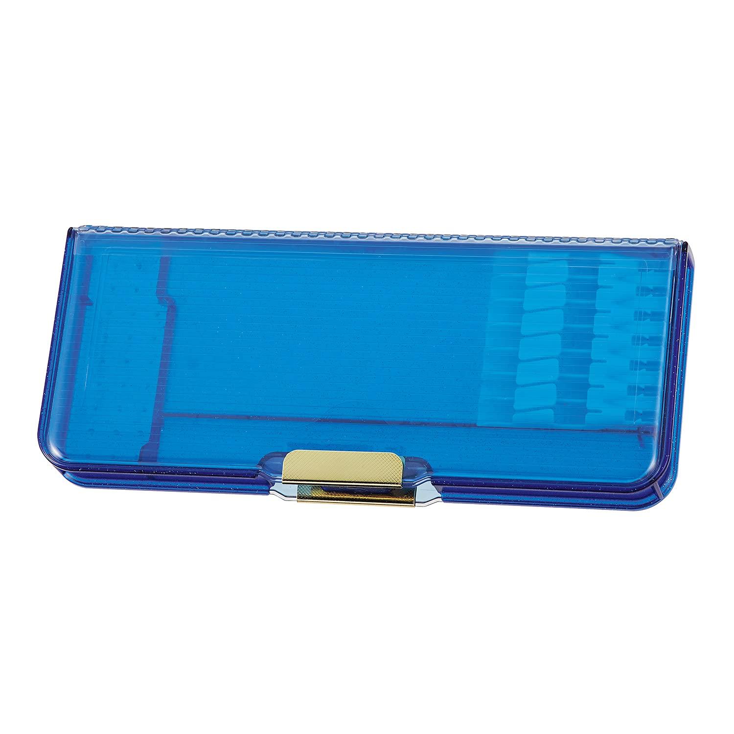 Kutsuwa Magnetic Pencil Tough Marine CH204MB Case, Clear, Blue,
Kutsuwa Magnetic Pencil Tough Marine CH204MB Case, Clear, Blue,
