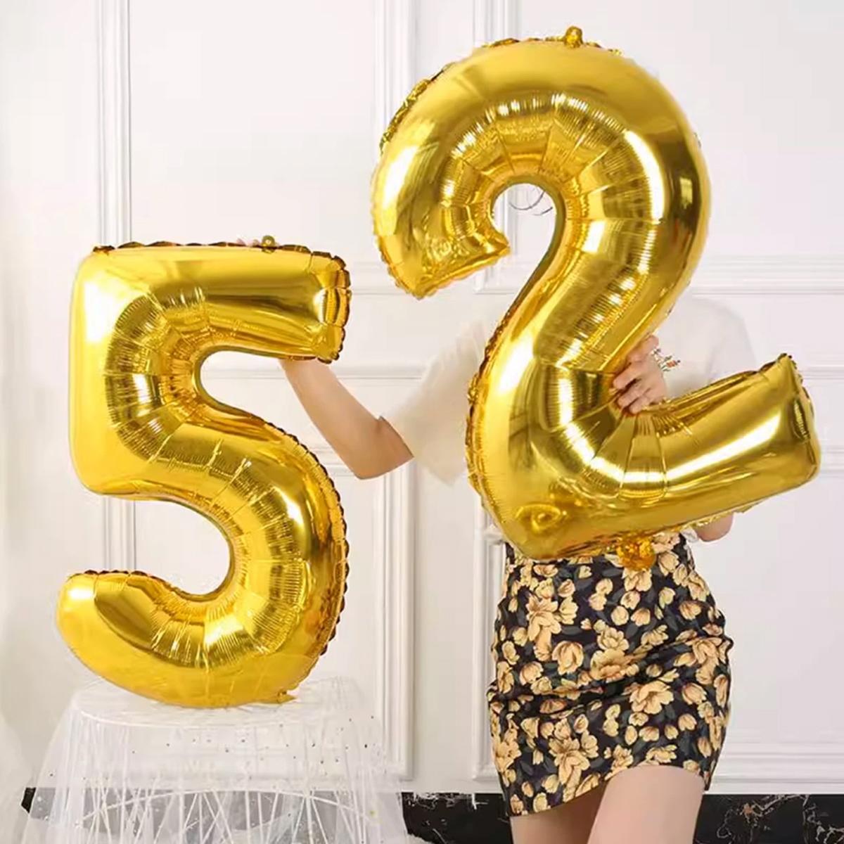 32 inch gold and silver number balloons, birthday party, Valentine s Day wedding, anniversary, New Year party decoration 5&32inch серебряный
32 inch gold and silver number balloons, birthday party, Valentine s Day wedding, anniversary, New Year party decoration 5&32inch серебряный