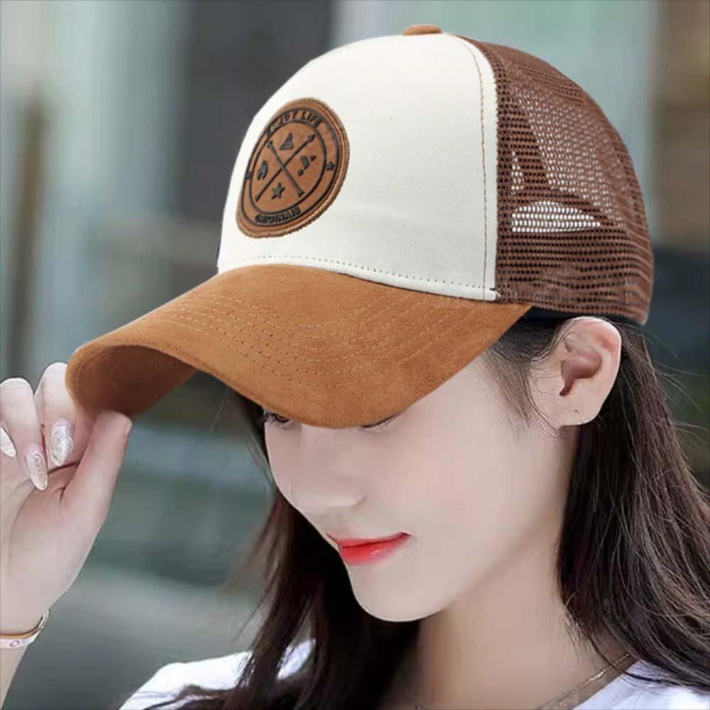 Hollow Out Mesh Peaked Cap Adjustable Women Sunshade Hat Trendy Men Baseball Hat Outdoor White & Black
Hollow Out Mesh Peaked Cap Adjustable Women Sunshade Hat Trendy Men Baseball Hat Outdoor White & Black