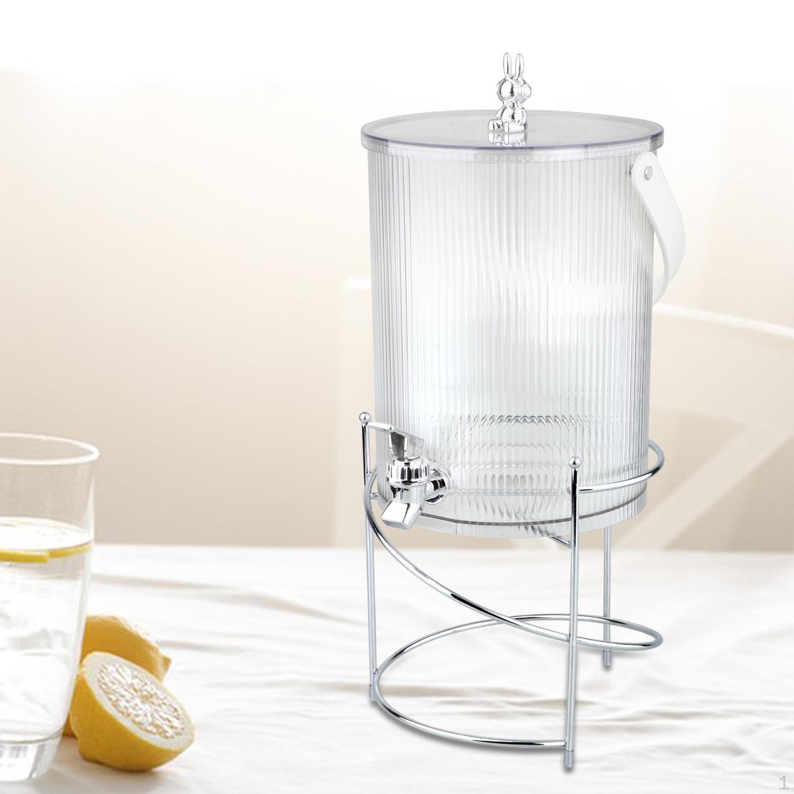 Диспенсер для напитков Кувшин для холодной воды с краном-чайником, прочный контейнер 19cmx39cm 5L_White and Bracket
Диспенсер для напитков Кувшин для холодной воды с краном-чайником, прочный контейнер 19cmx39cm 5L_White and Bracket