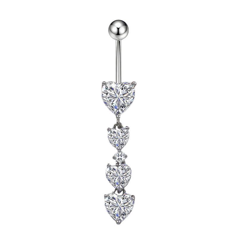 Gaibei Trendy Moon & Heart Navel Ring Jewelry
Gaibei Trendy Moon & Heart Navel Ring Jewelry
