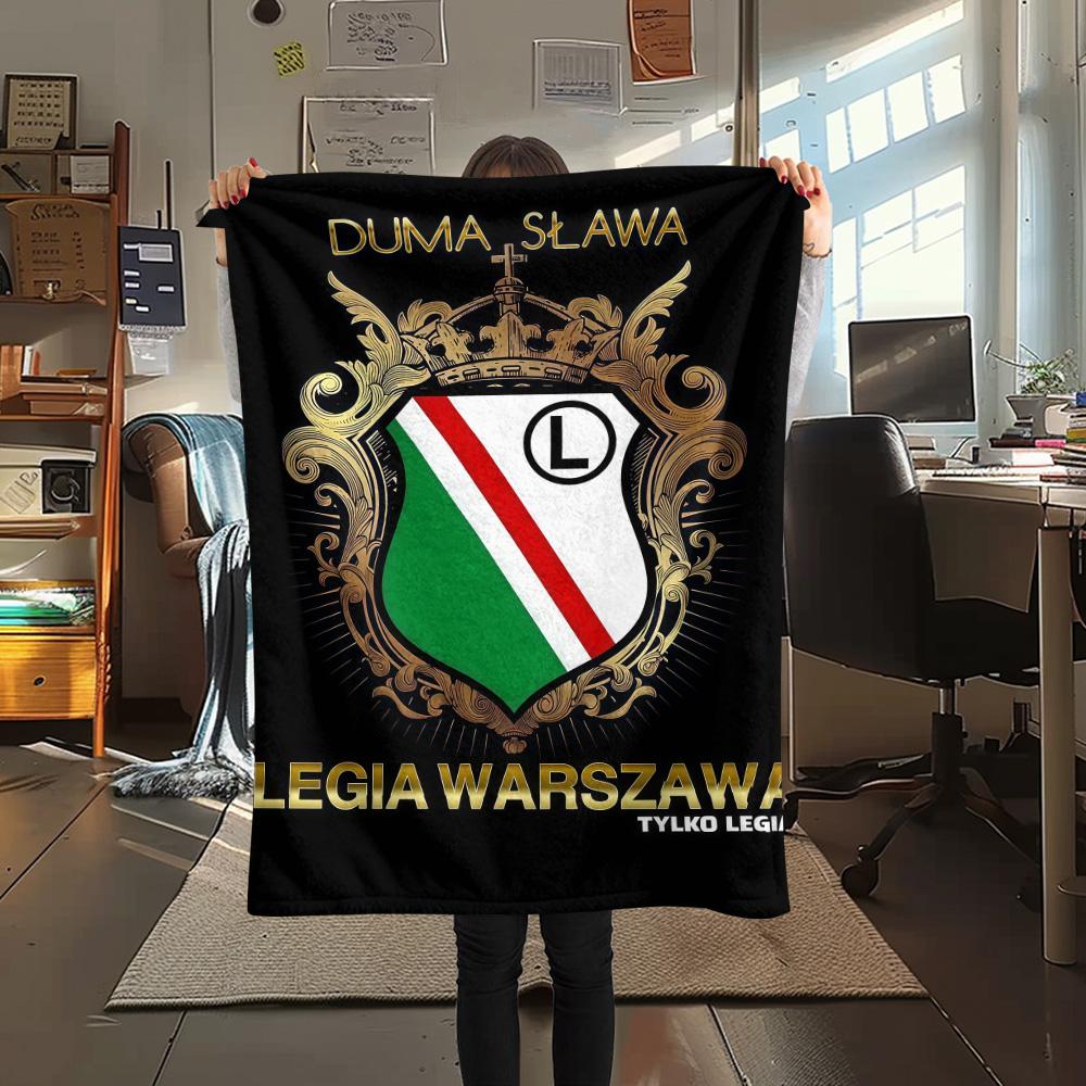 Legia Warsaw poster Print FlAannel Blanket, High quality Comfortable for All Seasons, Home Decor, Warmth and Comfort 80cm x 120cm
Legia Warsaw poster Print FlAannel Blanket, High quality Comfortable for All Seasons, Home Decor, Warmth and Comfort 80cm x 120cm