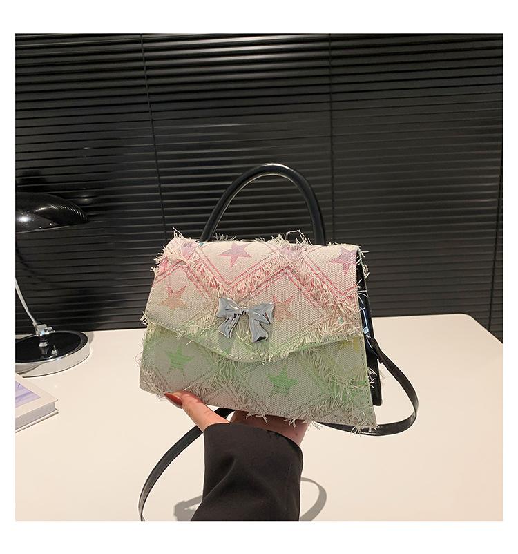 Новая джинсовая клетчатая ретро звезда персонализированная модная текстура плечевая кроссбоди портативная маленькая квадратная сумка
Новая джинсовая клетчатая ретро звезда персонализированная модная текстура плечевая кроссбоди портативная маленькая квадратная сумка