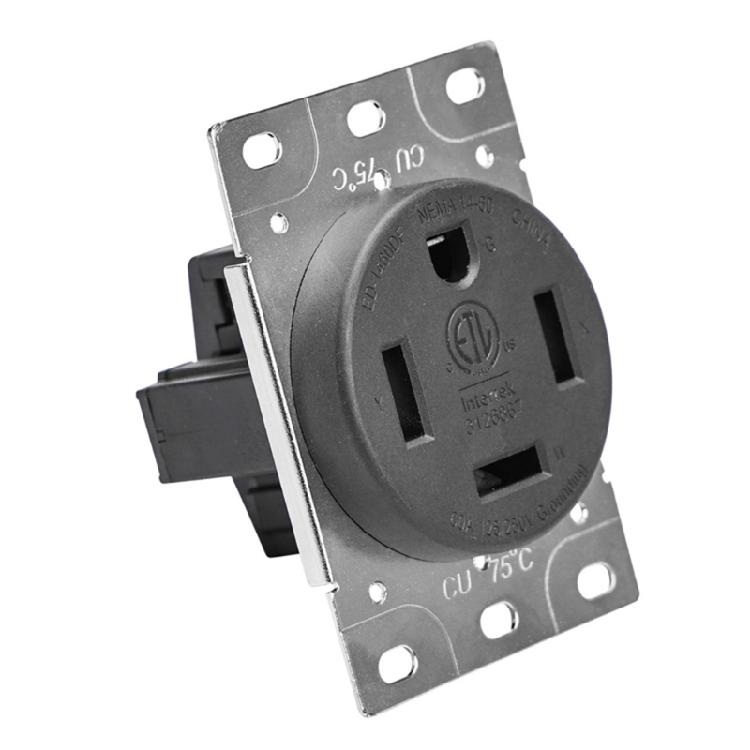 Industrial 1460DF 60Amp Electrical Receptacle NEMA 14-60R Powerful Socket Gold Plated Connectors Commercial use 1
Industrial 1460DF 60Amp Electrical Receptacle NEMA 14-60R Powerful Socket Gold Plated Connectors Commercial use 1