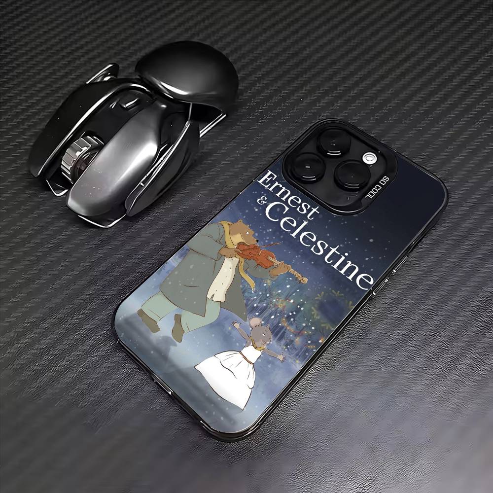 Ernest and Celestine Phone Case For iPhone17,16,15,14,13,12,11 Plus,Pro Max Colored Silver Plated Inside Cover iPhone15
Ernest and Celestine Phone Case For iPhone17,16,15,14,13,12,11 Plus,Pro Max Colored Silver Plated Inside Cover iPhone15