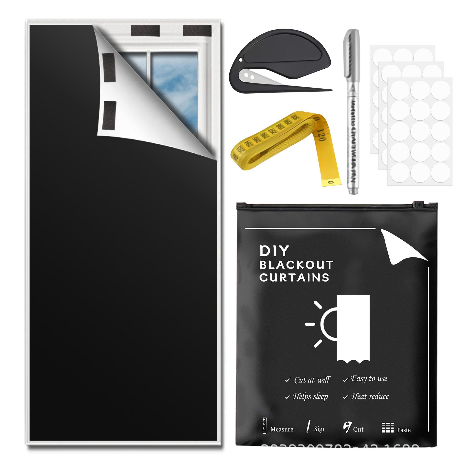 Портативные шторы Ткань 420D с покрытием Полная темнота Дорожные шторы Настраиваемые DIY для спальни гостиной one size
Портативные шторы Ткань 420D с покрытием Полная темнота Дорожные шторы Настраиваемые DIY для спальни гостиной one size