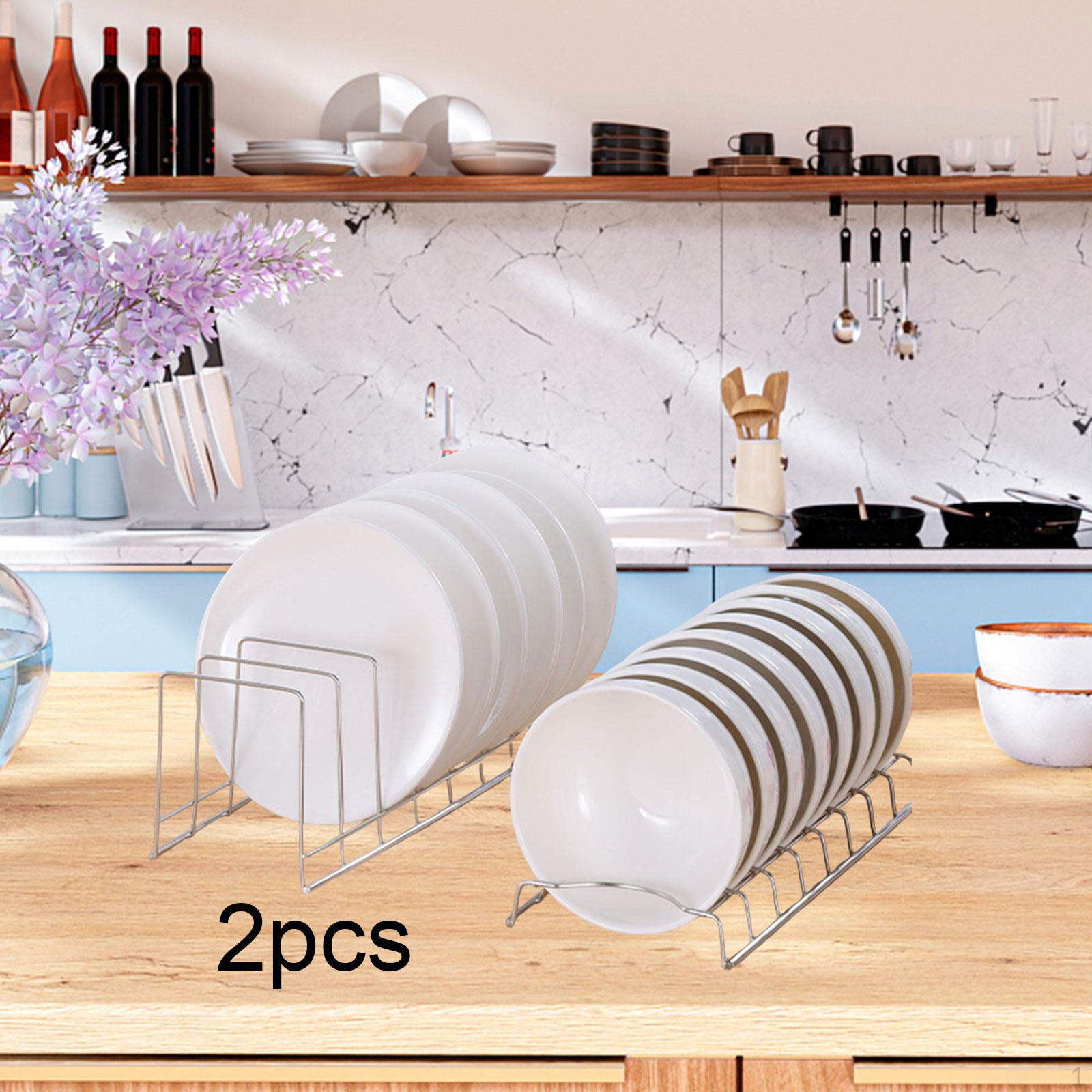 2 Bowl Rack Dish Holder Utensils Multifunction Stable Plate Stand Drain Basket for Counter серебряный
2 Bowl Rack Dish Holder Utensils Multifunction Stable Plate Stand Drain Basket for Counter серебряный