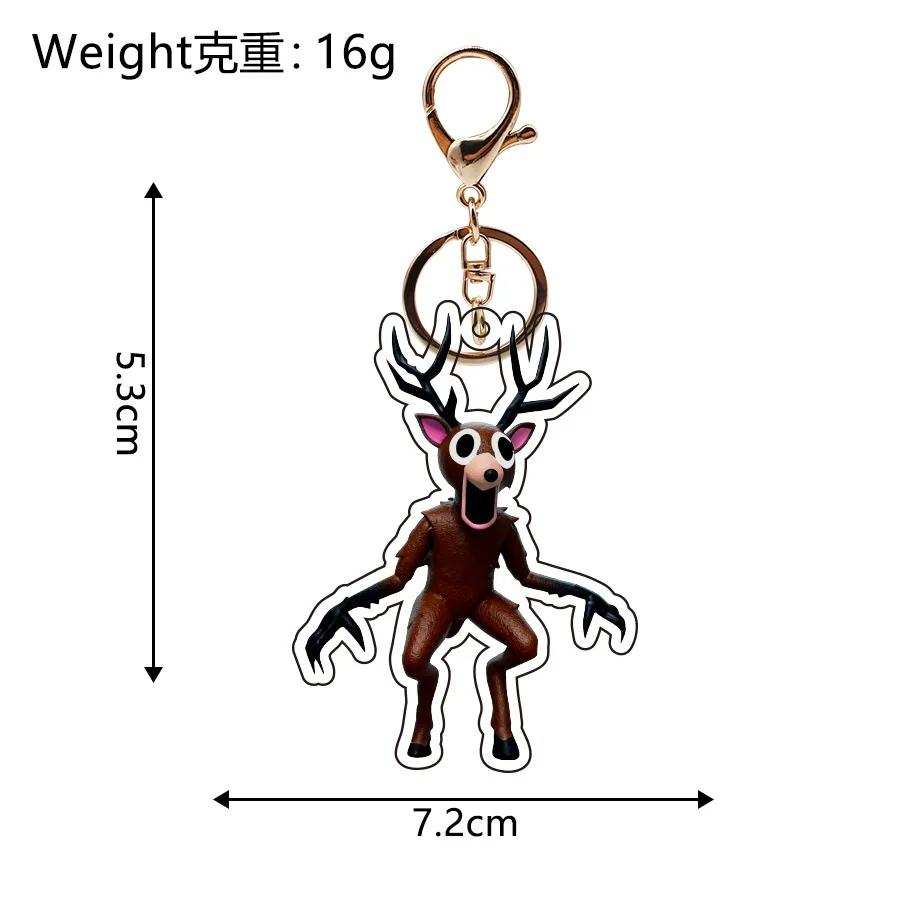 Game In The Forest Keychain Bag Accessories Acrylic Pendant Deer Owl KeyRing Fans Small Gifts 99 nights Carry Mini Lightweight Portable Cute
Game In The Forest Keychain Bag Accessories Acrylic Pendant Deer Owl KeyRing Fans Small Gifts 99 nights Carry Mini Lightweight Portable Cute