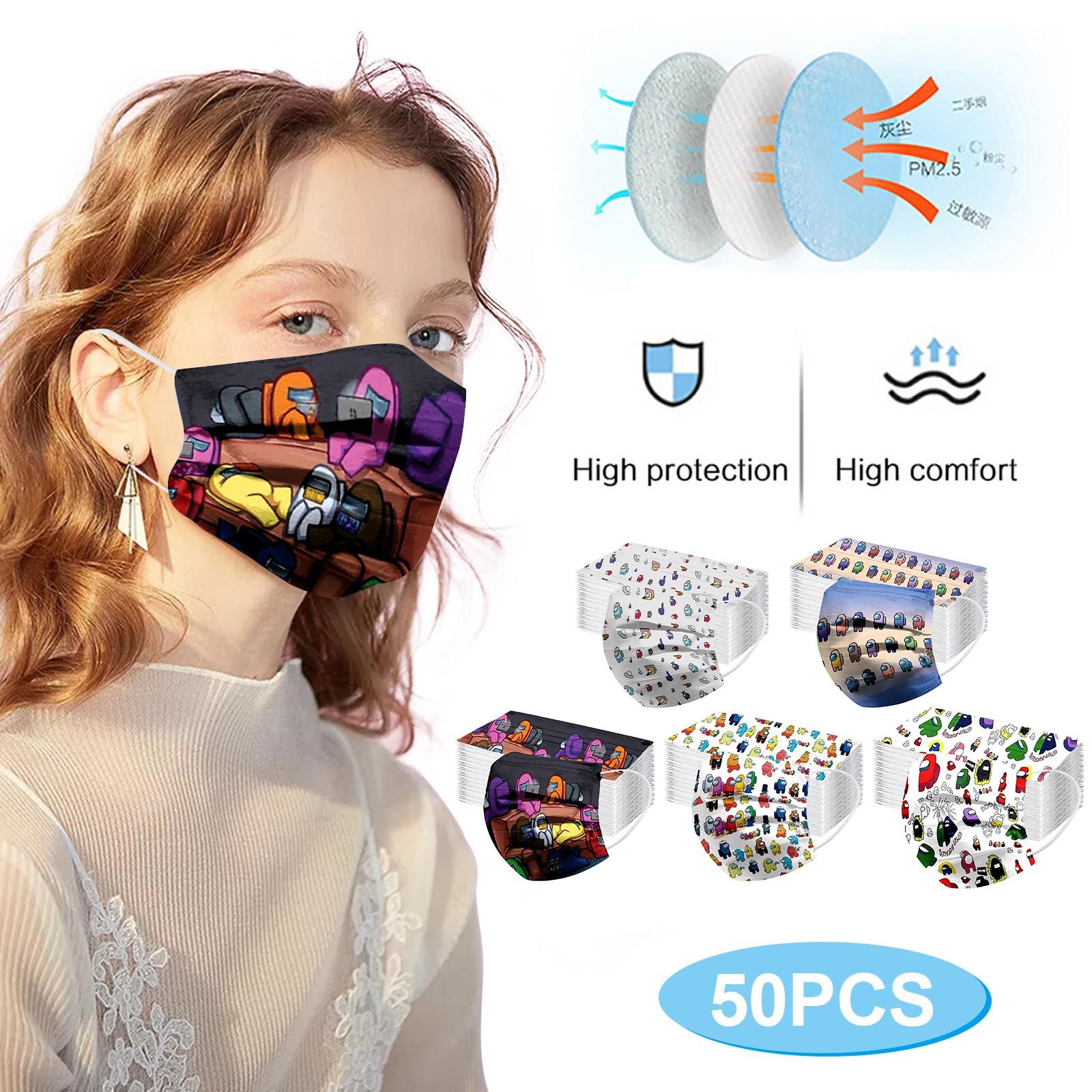 Nikitas Маска с героями мультфильмов для взрослых, одноразовая маска для лица, промышленная 3-слойная ушная петля, 50 шт.
Nikitas Маска с героями мультфильмов для взрослых, одноразовая маска для лица, промышленная 3-слойная ушная петля, 50 шт.